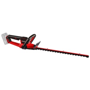Taille-haie sans fil Einhell GP-CH 18/50 Li BL-Solo, rouge/noir, avec lame en acier. Batterie non incluse.