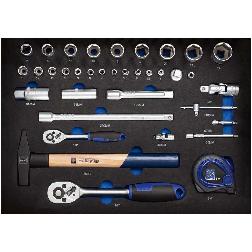 LUX-TOOLS Werkzeugkoffer 151-tlg.