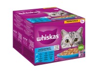 Whiskas Katzen-Nassfutter 1+ Fischauswahl in Gelee 24 x 85 g
