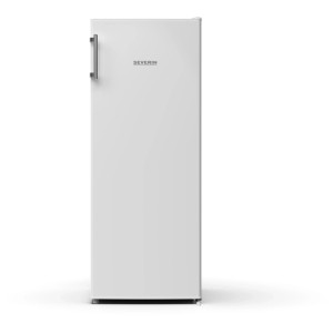 Severin Flaschenkühlschrank FKS8818 in Edelstahl/Weiss, 225 l Fassungsvermögen.