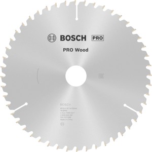 Lama per sega circolare Bosch Optiline Wood, 216 mm, 48 denti per tagli precisi nel legno.