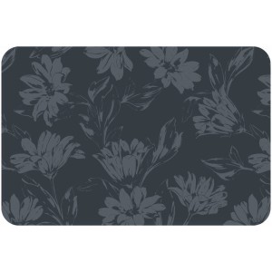 Set de table D-c-fix Rio Stella Anthracite, 29x44 cm, motif floral. Décoration et protection de table.