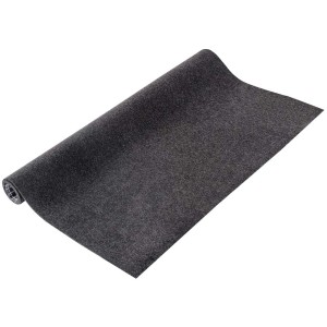 Tappetino antiscivolo in feltro antracite, 72x54 cm, per cassetti e armadi.