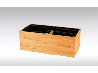 Hochbeet Lärche Natur (HxBxT) 72,5 x 200 x 100 cm Hochbeet Lärche Natur (HxBxT) 72,5 x 200 x 100 cm