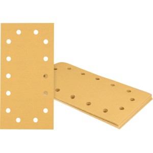 Feuilles abrasives Bosch Expert C470, 80x133mm, K60, 10 pièces, pour ponceuses vibrantes.