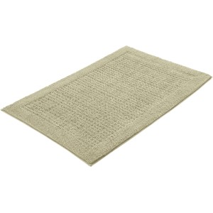 Kleine Wolke Tappeto bagno Net, 60x90 cm, Schilf: Tappeto bagno in cotone con pelo cut-loop.