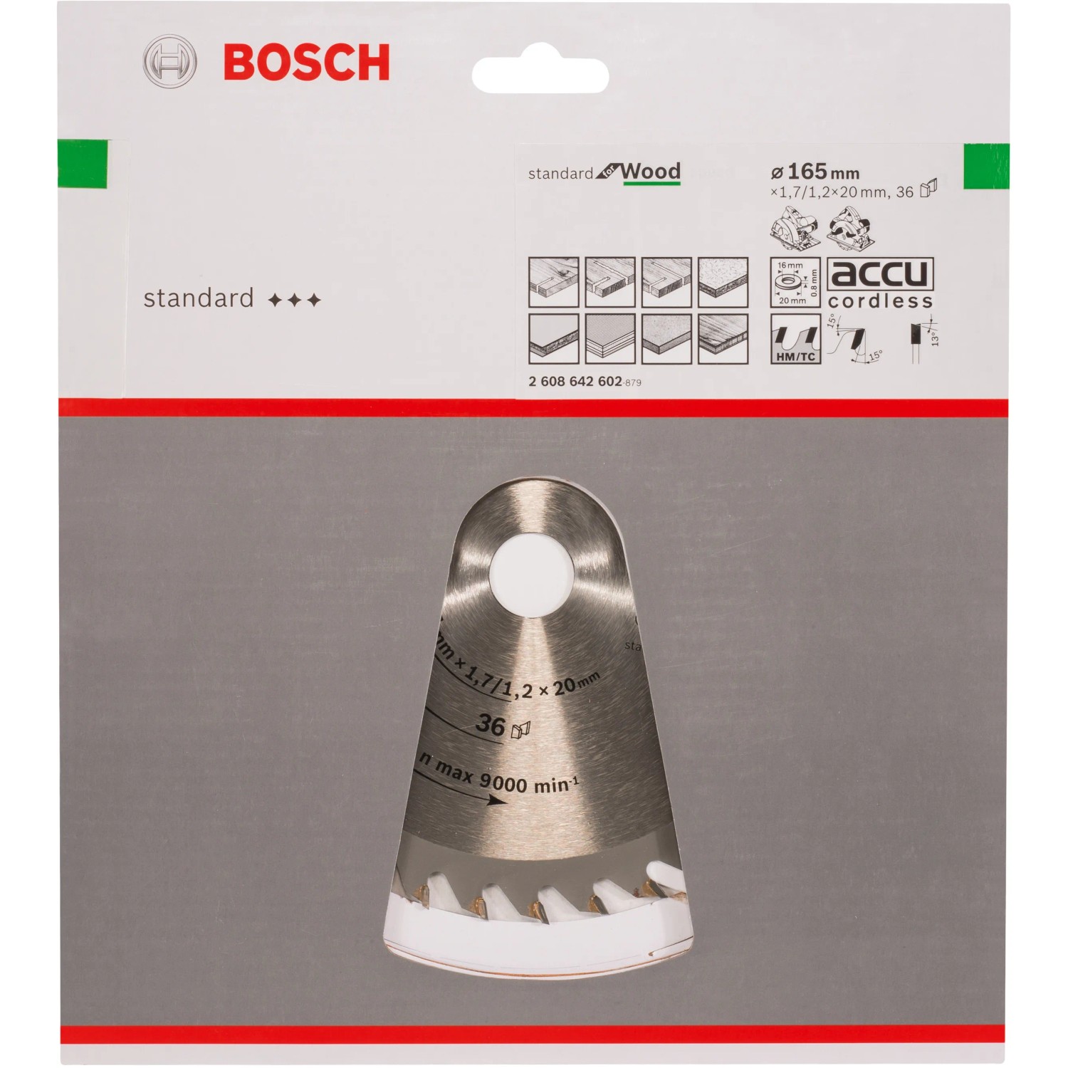 Bosch Kreissägeblatt Optiline für Holz 160 x 2,6 mm / 36 Zähne kaufen