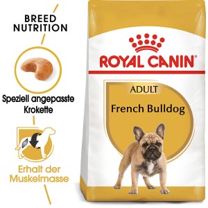 Royal Canin French Bulldog Adult cibo secco per cani Bulldog Francese, confezione da 3 kg.