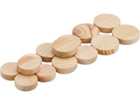 LUX-TOOLS Ausbesserungs- und Bastelplättchen 15 / 20 und 25 mm