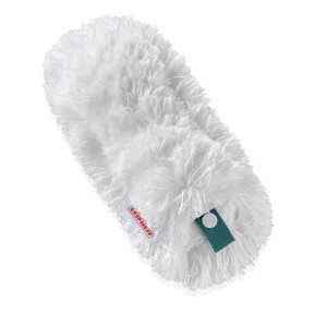 Leifheit Superduster, housse anti-poussière en microfibre blanche pour plumeau.