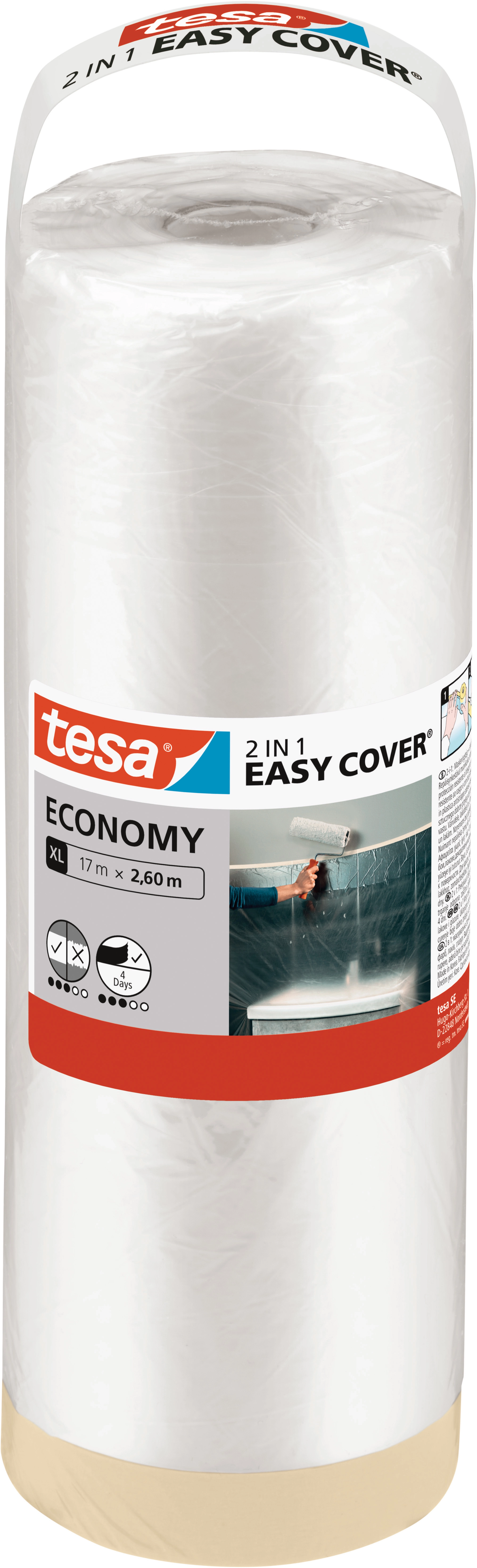 Tesa Abdeckfolie Easy Cover Economy XL inkl. Klebeband kaufen bei OBI