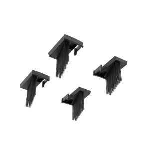 Set di spazzole Worx WA0945 per robot tagliaerba Vision Cloud 4WD, accessorio pulizia ruote.