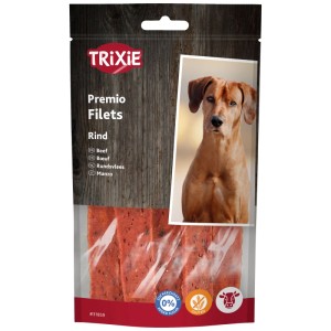 Trixie Premio Filetti di Manzo, 80g, snack per cani: Teneri filetti di manzo come ricompensa per il tuo cane.