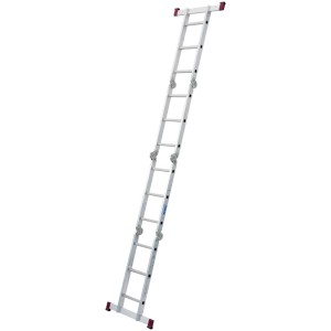 Scala multiuso in alluminio Krause, 4 x 3 gradini.