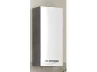 Pelipal Wandschrank 913 Weiss / Betonoptik (HxB) 70 x 30 cm