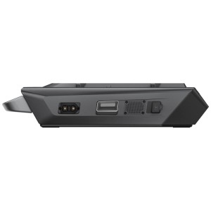 Batterie additionnelle Ecoflow pour climatiseur Wave 3, détails des connexions latérales.