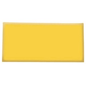 Pâte à modeler Fimo Soft jaune soleil, paquet de 57g pour projets créatifs.