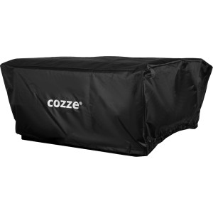 Housse noire Cozze pour four à pizza 17'', protège du vent et des intempéries.