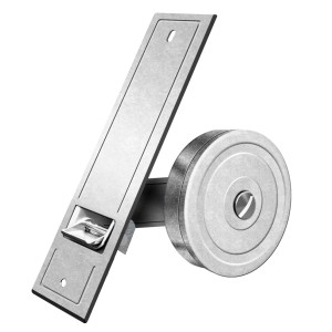 Enrouleur à encastrer Schellenberg Maxi, entraxe 16 cm, pour systèmes de volets roulants Maxi.