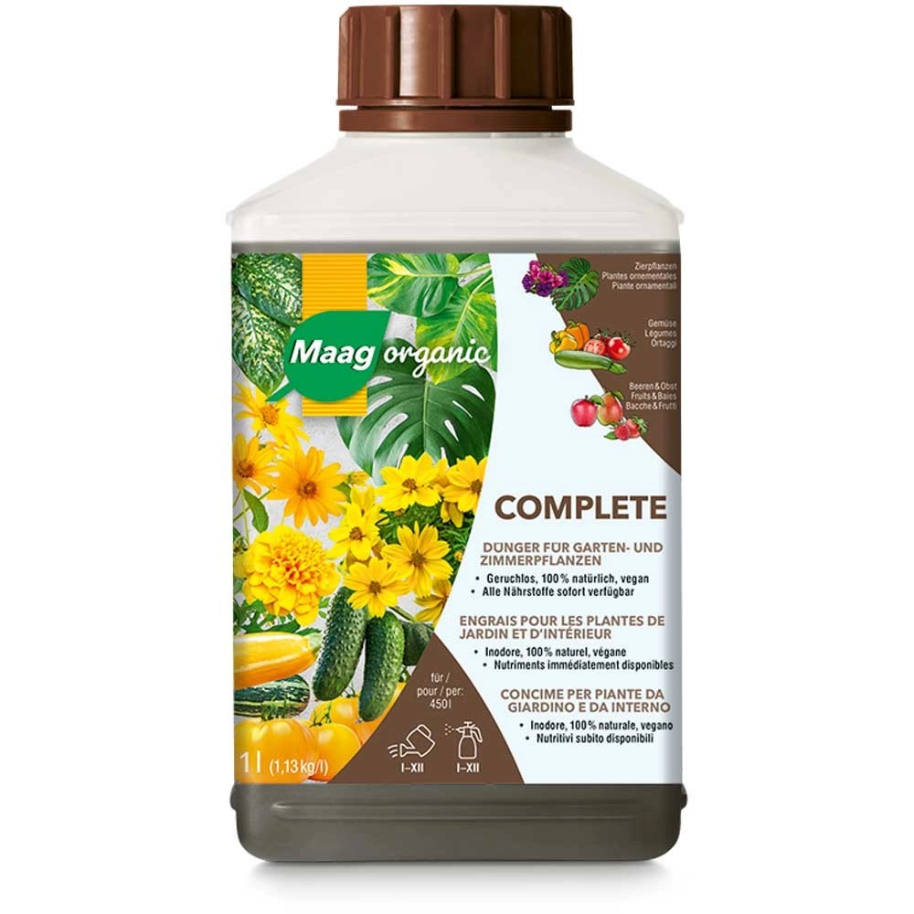 Maag Organic Complete Dünger für Garten und Zierpflanzen 1 l kaufen