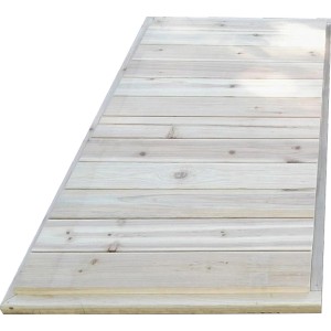 EXIT Partie basse d'extension Loft 150, plancher en bois avec cadre pour agrandissement de cabane.