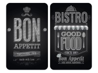 Wenko Glasabdeckplatten Universal Bon Appetit 30 x 52 cm / 2er-Set