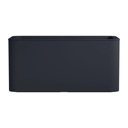 Florus Pflanzkübel Jive Terrasse Grau 39 x 78 cm