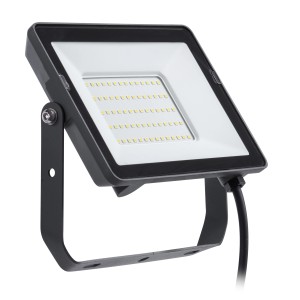 Faro LED Philips Projectline 30W con sensore, 3000K, IP65, per giardino, vialetto e parcheggio.