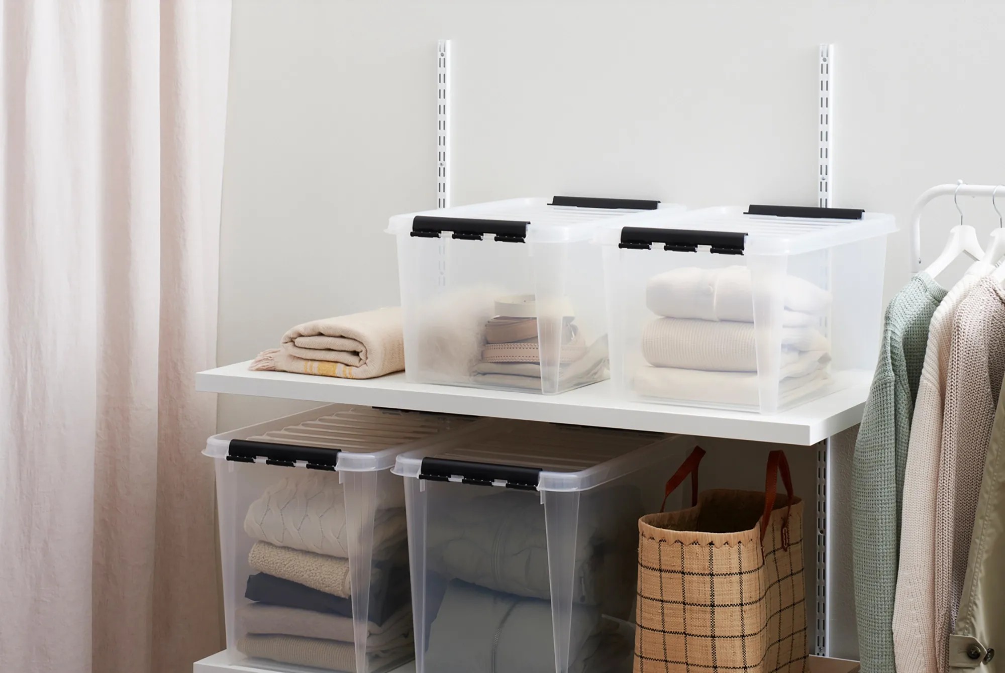 Kinghoff KH-1218 - Divisorio Espandibile Per Posate In Bambù, Misura Da 31x31,5 A 52x31,5 Cm, 7 Scomparti - 2