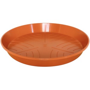 Sottovaso Geli Standard terracotta, Ø 39 cm, per vasi da fiori.