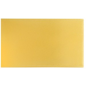 Nastro di raso giallo, larghezza 25 mm, lunghezza 5 m, ideale per l'artigianato e la decorazione.