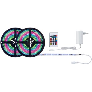 Paulmann SimpLED Motion Set: Striscia LED RGB da 10 m con telecomando e alimentatore.
