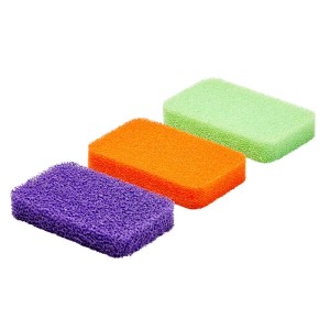 Silic'o Sponge Ultra spugne in silicone, set da 3 in colori assortiti: spugne per la pulizia di cucina e casa.