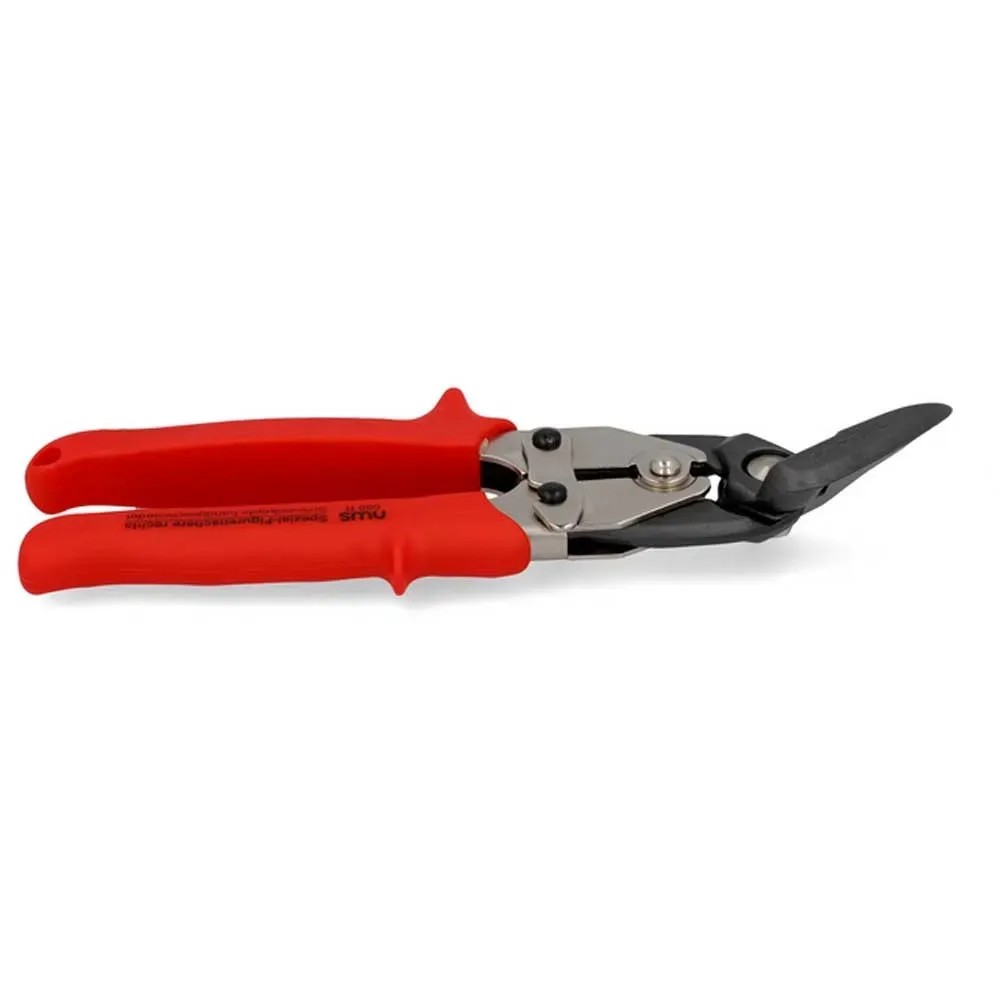 Forbici A Leva Per Lamiera | Taglio Acciaio Fino A 1/4'' | Manico Lungo E Morsetto Regolabile | 200mm - Foto 4