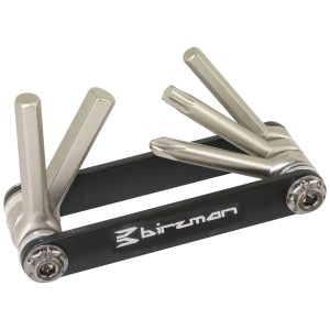 Birzman Multitool E-Version Basic 5: Werkzeugset mit Inbus, Torx und Kreuzschlitzschraubendreher.