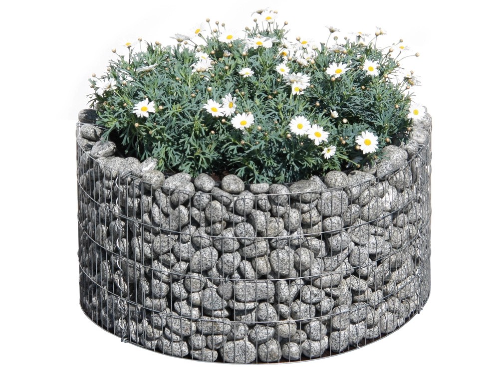 Bellissa GabionenHochbeet Basic rund Ø 81 cm kaufen bei OBI