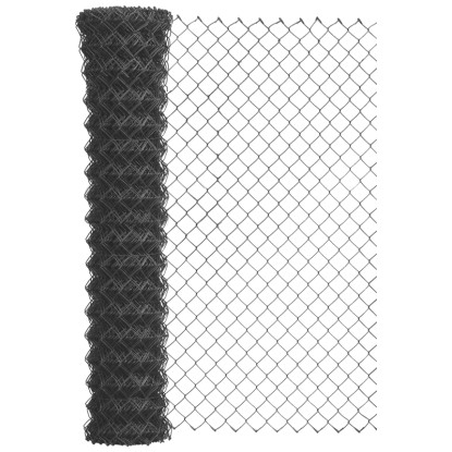 Alberts Rete metallica su supporto Antracite altezza 800 mm / lunghezza 25 m