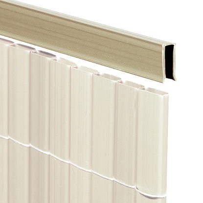 U-Profil Kunststoff Lärche-Grau