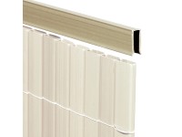 U-Profil Kunststoff Lärche-Grau