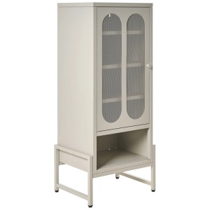 Beliani Armoire de bureau Soletta beige 108 x 47 x 35 cm