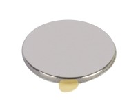 Fix-o-moll Magnetscheibe Neodym selbstklebend Ø 19 mm x 1,5 mm Silber