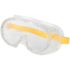 Occhiali protettivi Wolfcraft Kids, trasparenti con elastico, per bambini, abbigliamento da lavoro e accessori