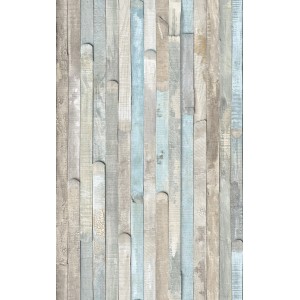 Pellicola adesiva d-c-fix Rio Ocean, 45x200cm, effetto legno nei toni del blu e beige.