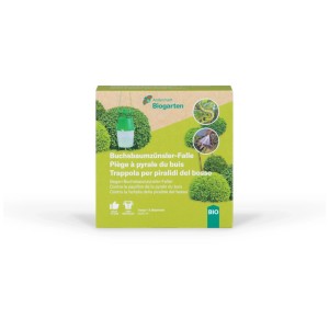 Recharge pour piège à pyrale du buis avec 3 diffuseurs, pour réduire la ponte.