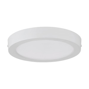 Plafoniera LED rotonda bianca Eglo Idun-E, 4.000 K, diametro 28 cm.