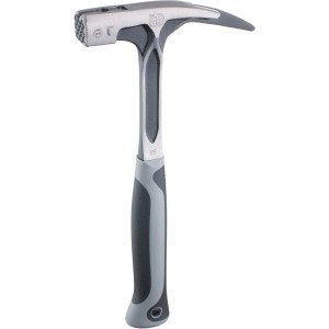 Martello da carpentiere Picard in acciaio con faccia ruvida e manico ergonomico.
