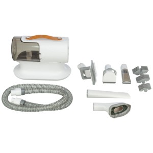 Set tosatrice Trixie con aspiratore (600 W) e accessori per la cura del pelo del cane.
