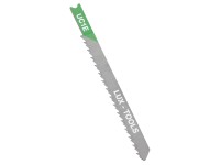 LUX Stichsägeblätter U-Schaft Holz Kunststoff 75 mm Zahnteilung 2,5 mm / 2 Stk.