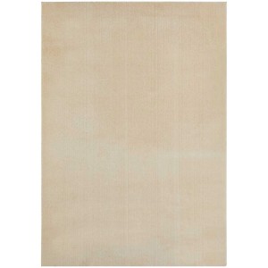 Tapis Andiamo Arezzo crème, 60x110 cm, tapis à poils longs pour une ambiance chaleureuse.