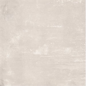 Piastrella per pavimento Denver, gres porcellanato, bianca, opaca, 60x60 cm. Look moderno effetto cemento per interni ed esterni.
